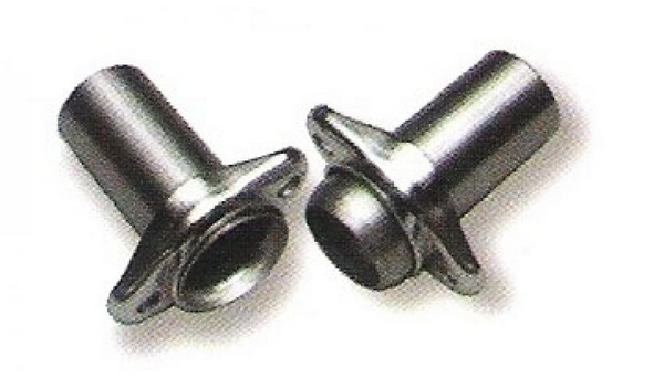 Ball & Socket connector kit, 3" dia., stainless steel